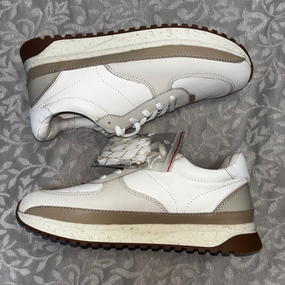 Madewell Kickoff Trainer Sneakers Unisex Womens 10.5 Mens 9 Leather NEW
